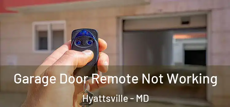  Garage Door Remote Not Working Hyattsville - MD